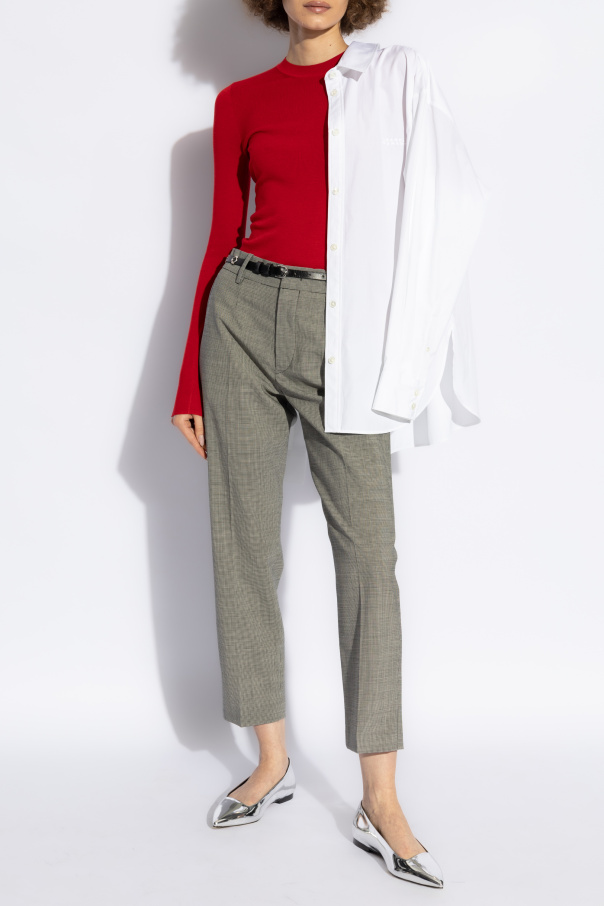 Grey Pants 'Ritana' Isabel Marant - On The Straight And